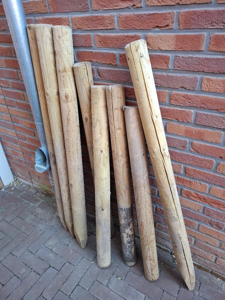 Ronde palen, Tuin en Terras, Palen, Balken en Planken, Ophalen, Minder dan 180 cm, Overige typen