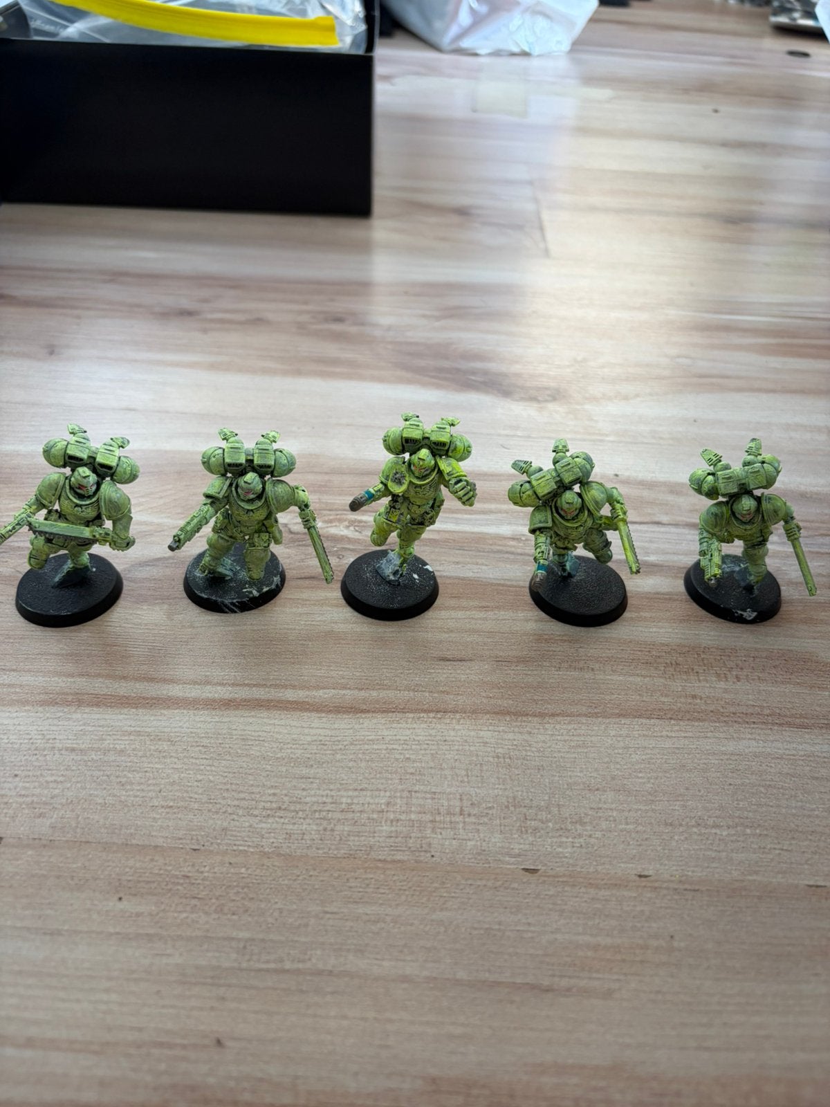 Warhammer 40k space marines jumppack assault intercessors, Hobby en Vrije tijd, Figuurtje(s), Ophalen of Verzenden, Geverfd, Warhammer 40000