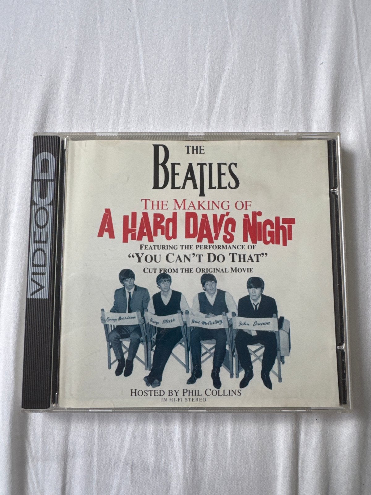 The Beatles - The Making of A Hard Day's Night VideoCD, Cd's en Dvd's, Nederlands, Ophalen of Verzenden, Inclusief doosje, Gebruikt