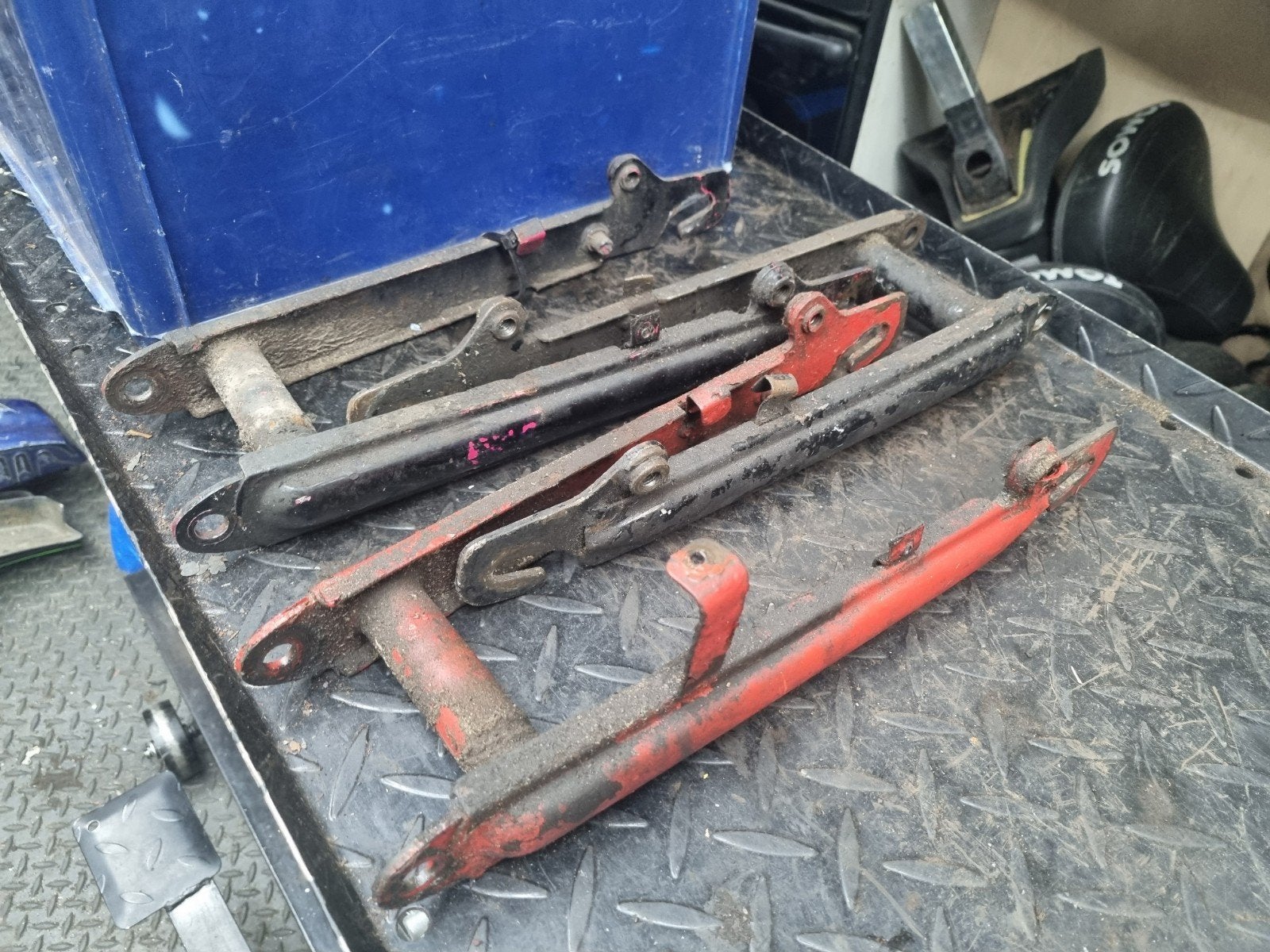 3x Tomos achterbrug €25, Ophalen of Verzenden, Tomos, Tomos, Tomos