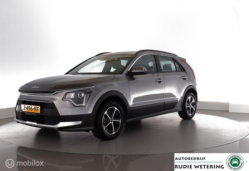 Kia Niro 1.6 GDi Hybrid DynamicLine nav|cam|dab||pdc|lmv16, 1374 kg, Stof, Gebruikt, Met garantie (alle)