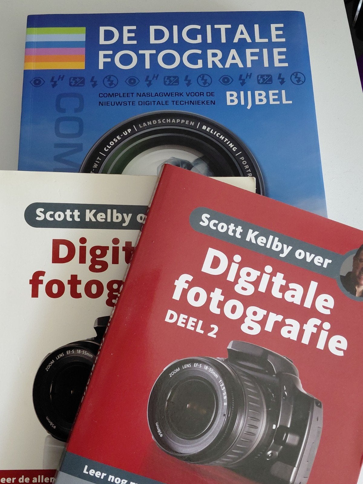 Bundel boeken over digitale fotografie (3 stuks), Ophalen of Verzenden, Gelezen, Fotografie algemeen
