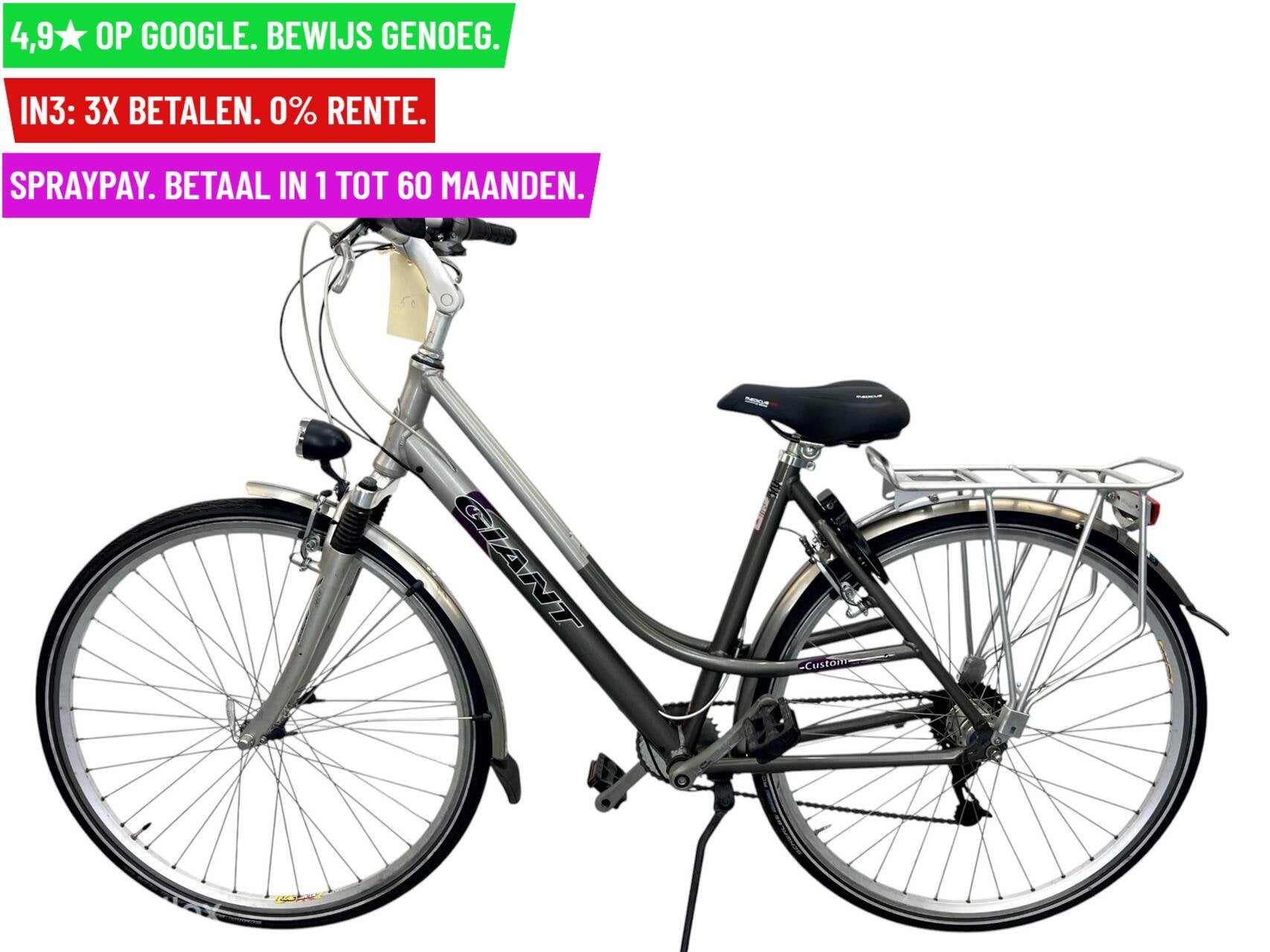 Damesfiets Giant Custom Dual Drive 28"/50cm/8ver - Garantie/, 9713 Bv Groningen, Gebruikt, Giant, Facebikenl@gmail.com