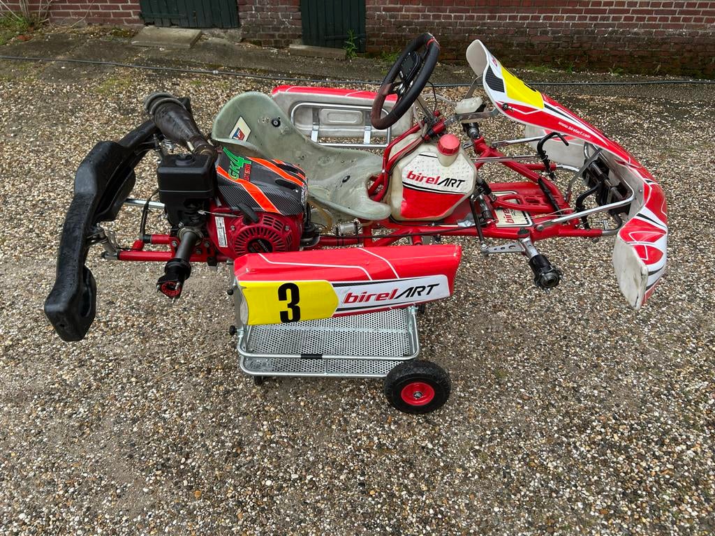 Birel junior chassis met Honda GX200 Motor, Sport en Fitness, Karting, Ophalen, Gebruikt, Kart