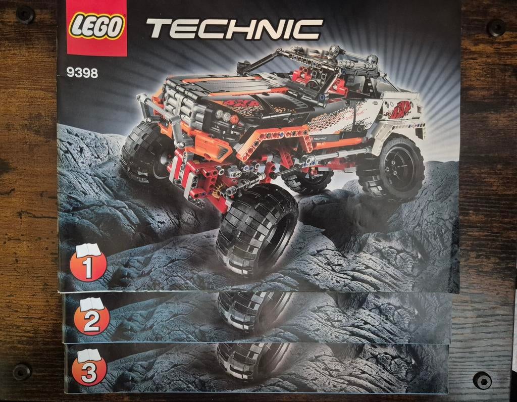 LEGO Technic 9398 4x4 Crawler - Complete Set, Ophalen of Verzenden, Zo goed als nieuw