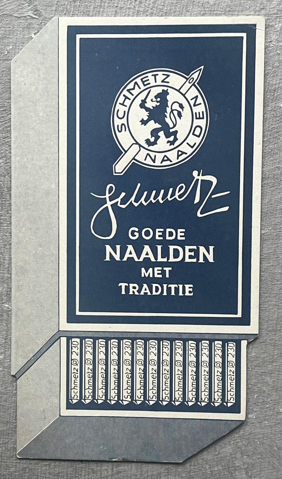 vloeiblad Schmetz naalden, Ophalen of Verzenden, Zo goed als nieuw, Gebruiksvoorwerp