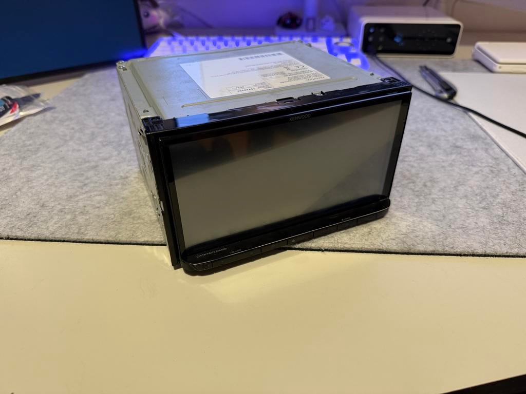 Kenwood DMX7017DABS autoradio met CarPlay, Auto diversen, Autoradio's, Ophalen of Verzenden, Gebruikt