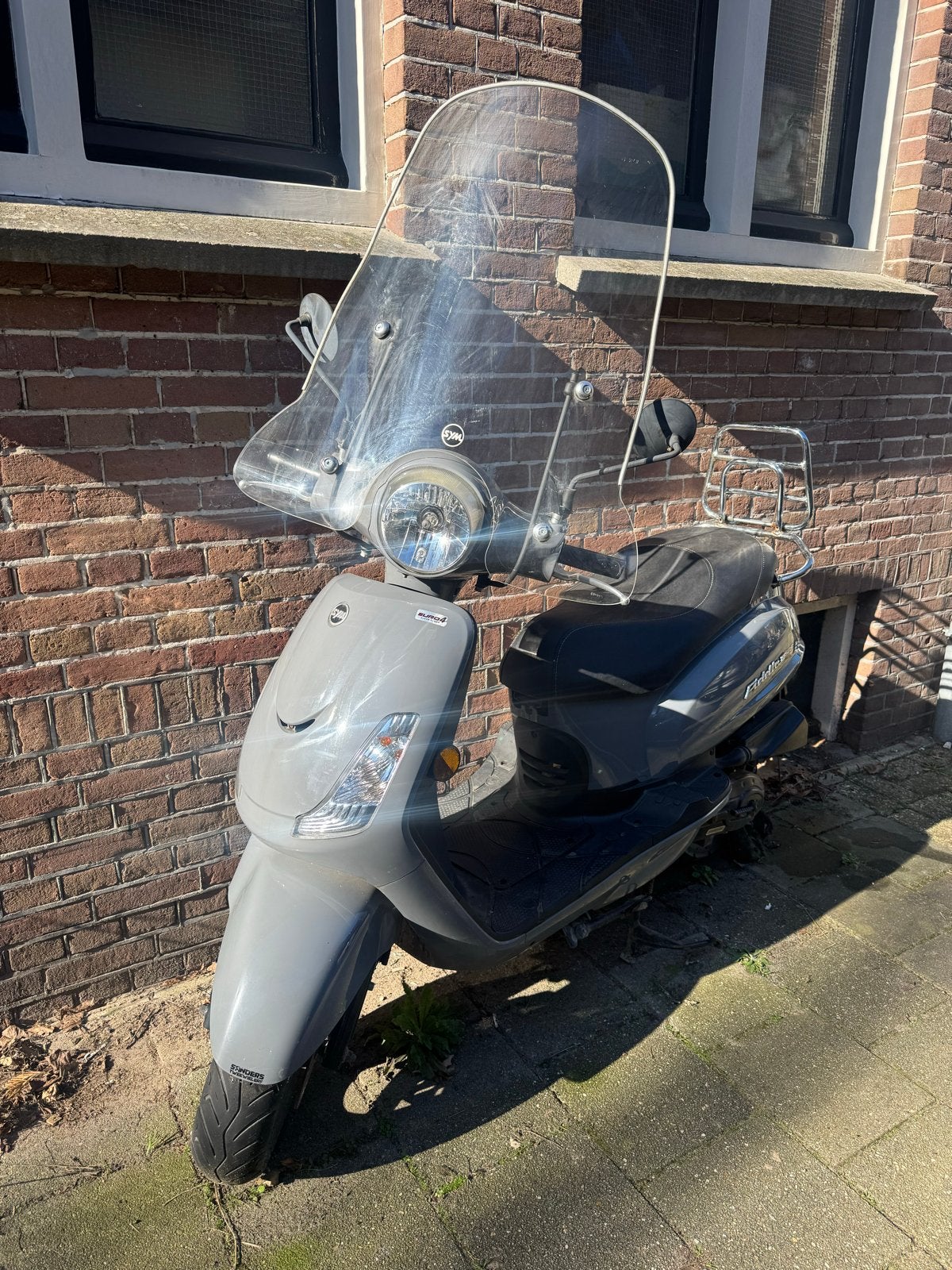 SYM Fiddle 2 Nardo Grey - 2020, Fietsen en Brommers, Scooters | SYM, Ophalen, Gebruikt, Benzine, Fiddle