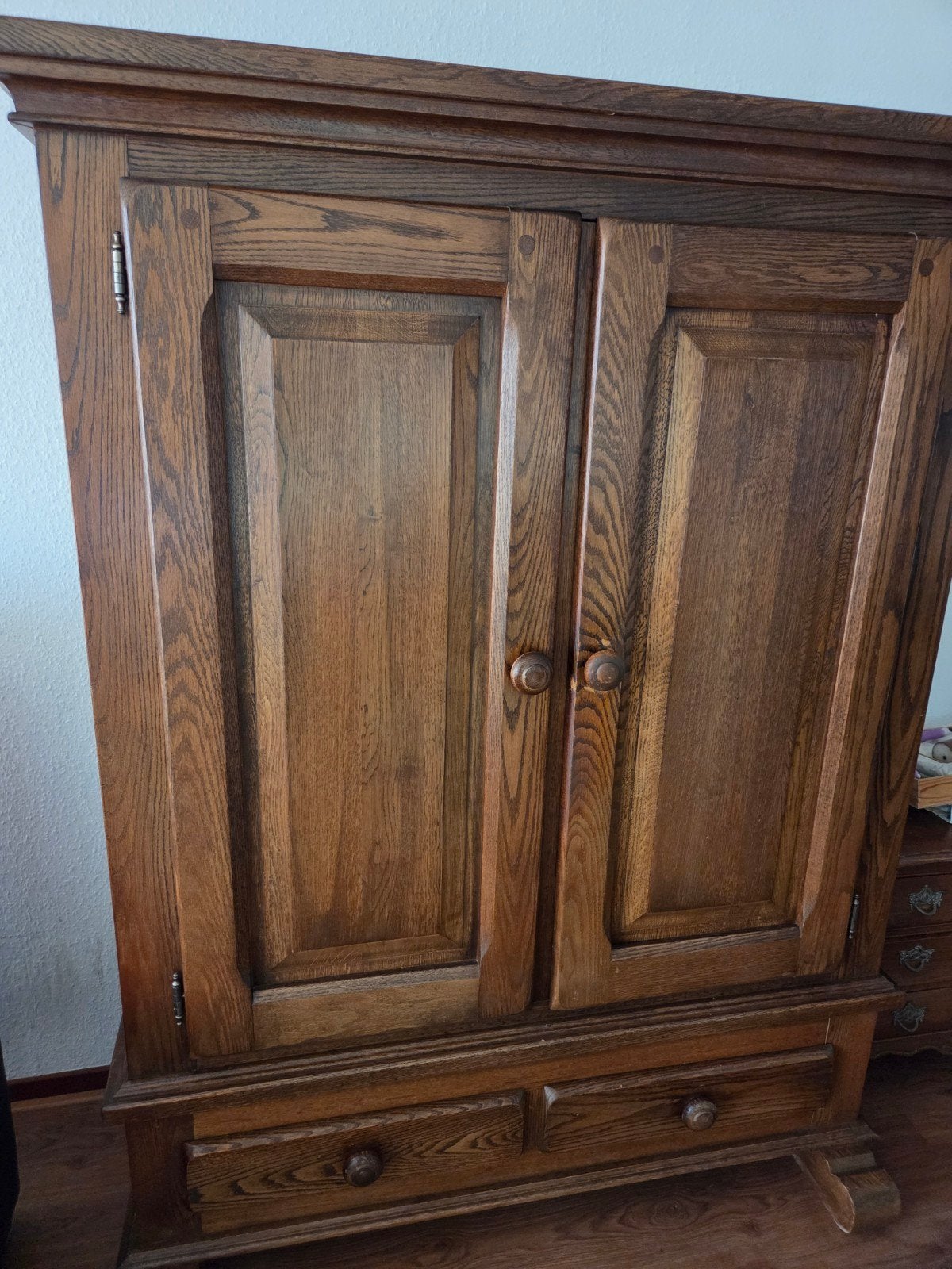 Boeren eiken kast, Antiek en Kunst, Antiek | Meubels | Kasten, Ophalen