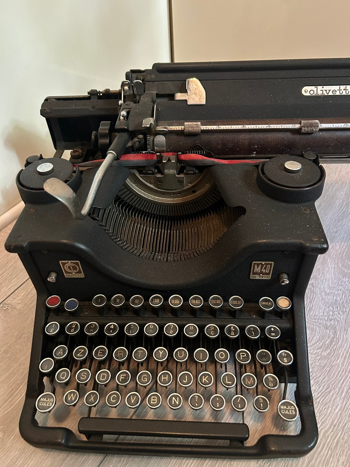 Olivetti typemachine, Diversen, Ophalen, Gebruikt
