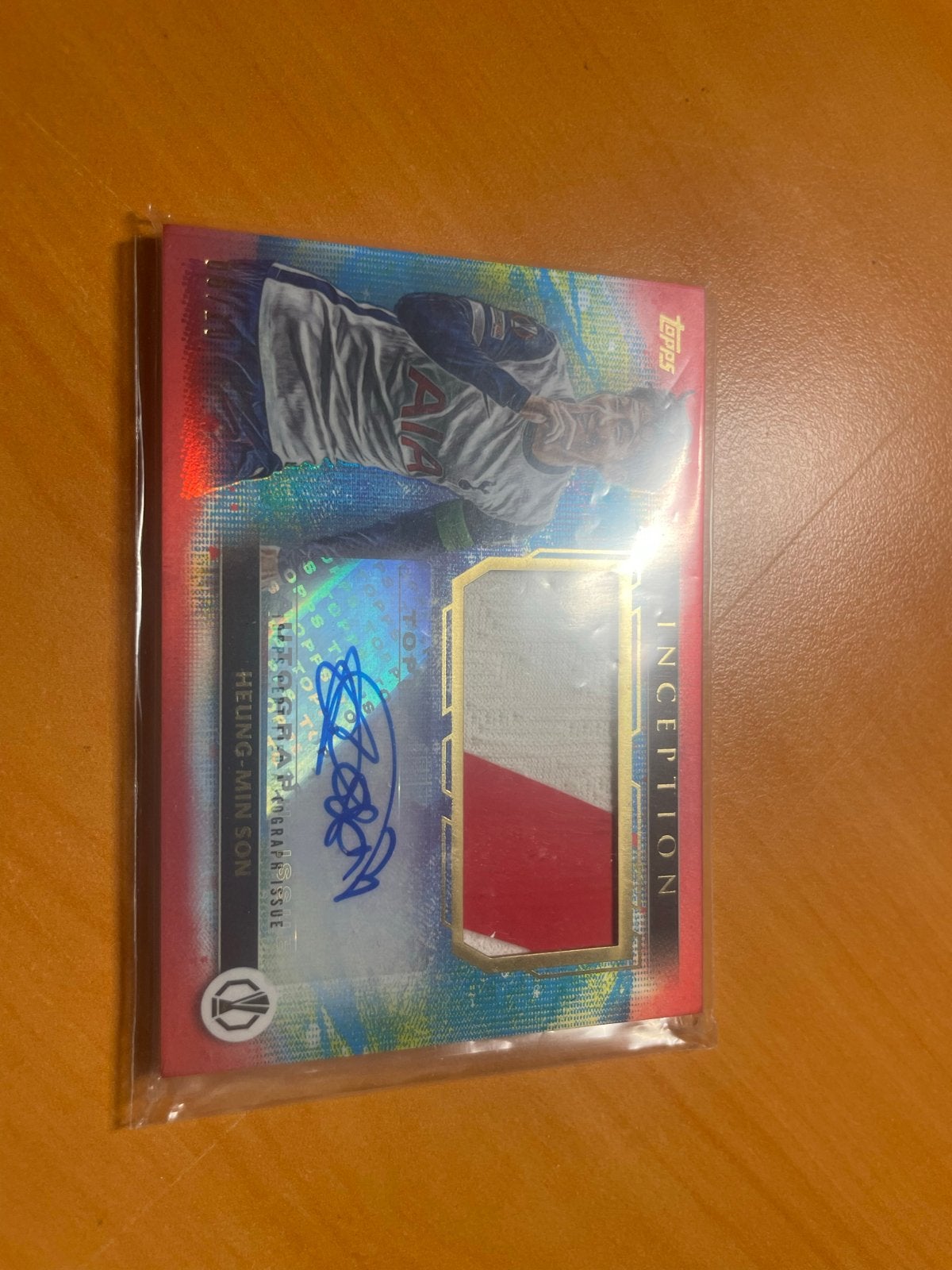 Heung-Min Son Topps Inception Autograph Patch Card, Verzamelen, Ophalen of Verzenden, Nieuw, Buitenlandse clubs, Spelerskaart