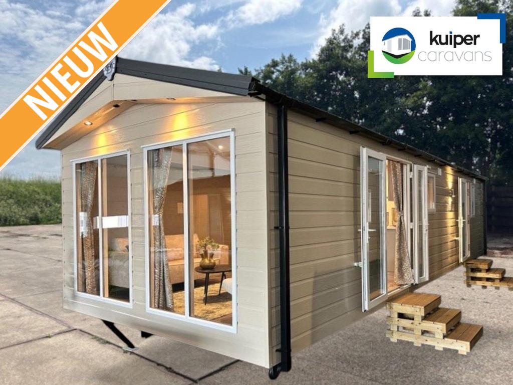 Kuiper Lodge 10x3.70 2 slaapkamers, Tot en met 4