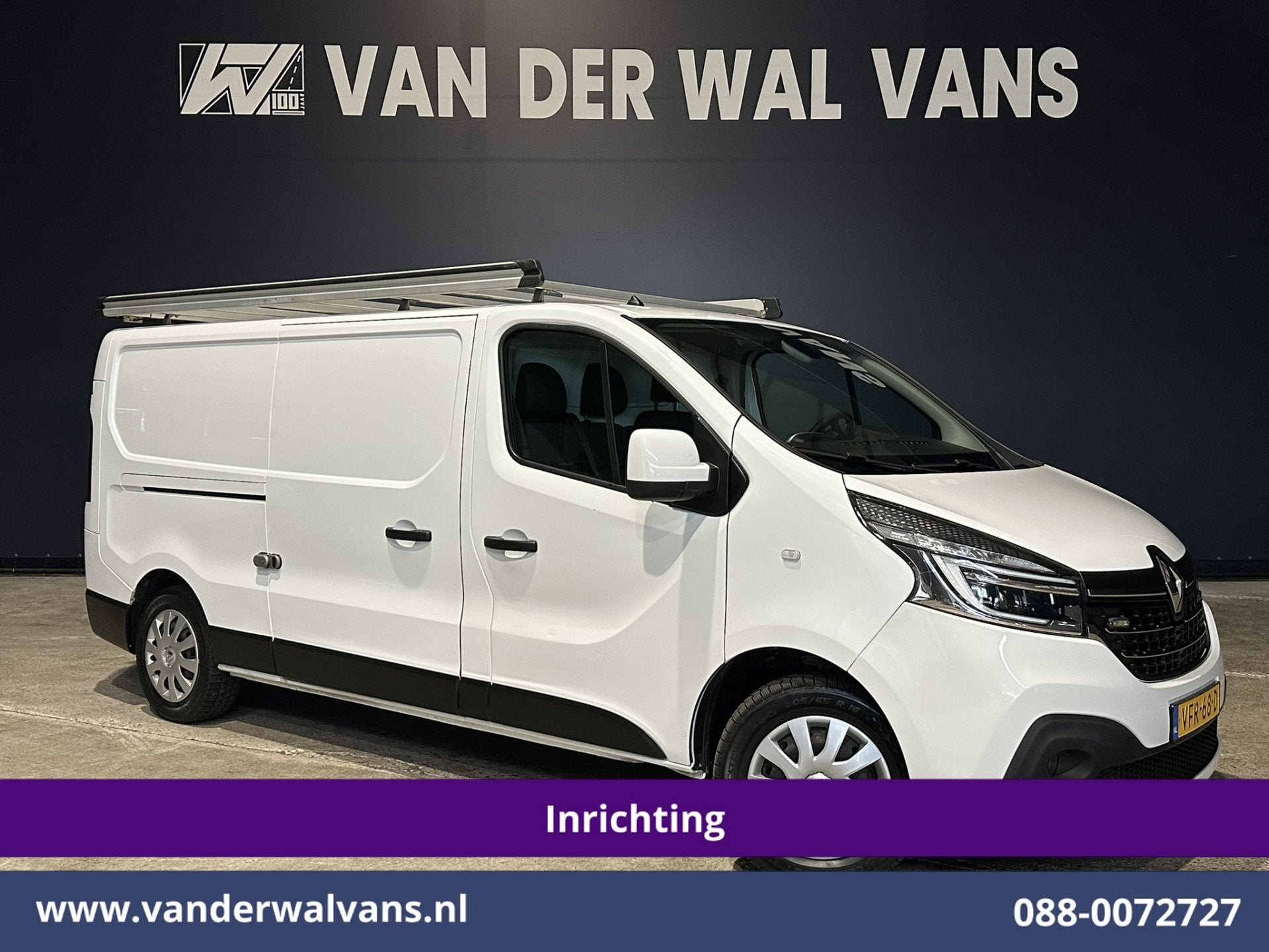 Renault Trafic 2.0 dCi 120pk L2H1 Inrichting Euro6 Airco | O, Voorwielaandrijving, Stof, Gebruikt, 2000 kg