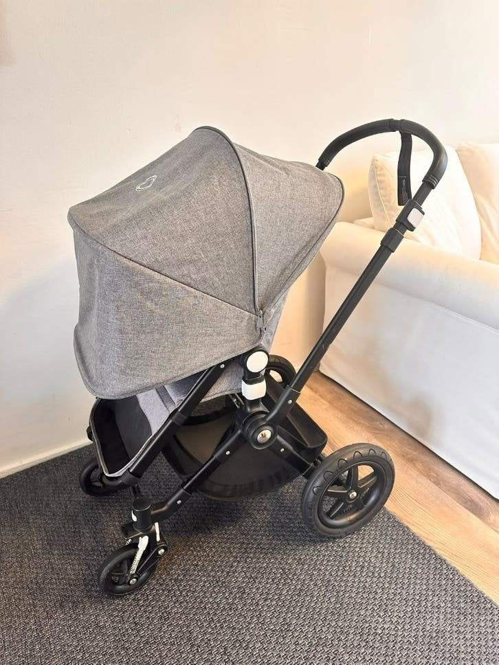 Bugaboo Cameleon 3 kinderwagen compleet met reiswieg grijs, Gebruikt, Bugaboo, Ophalen of Verzenden, Combiwagen