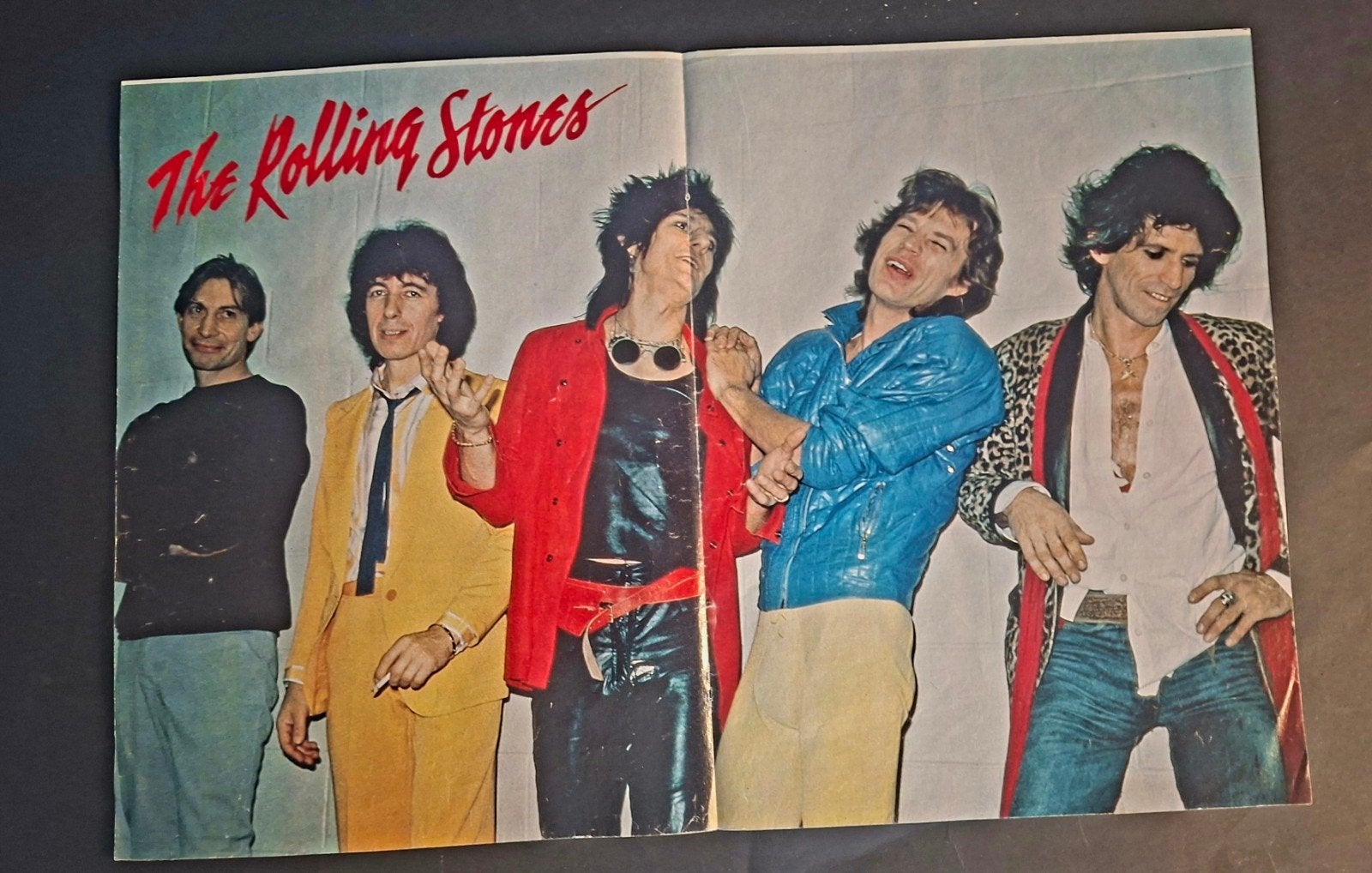 The Rolling Stones Poster - Vintage Muziek Memorabilia, Ophalen of Verzenden, Gelezen, Muziek, Film of Tv