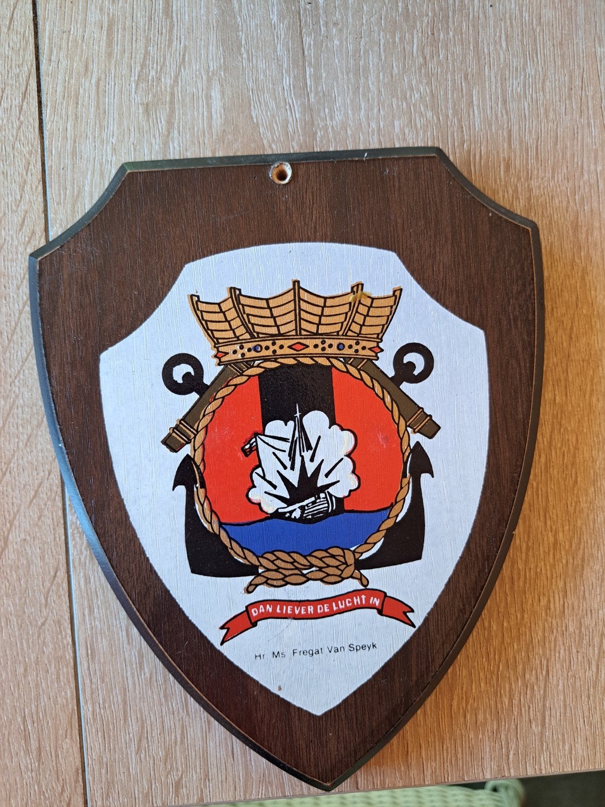 militair  marine schildjes, Ophalen of Verzenden, Marine, Nederland, Embleem of Badge