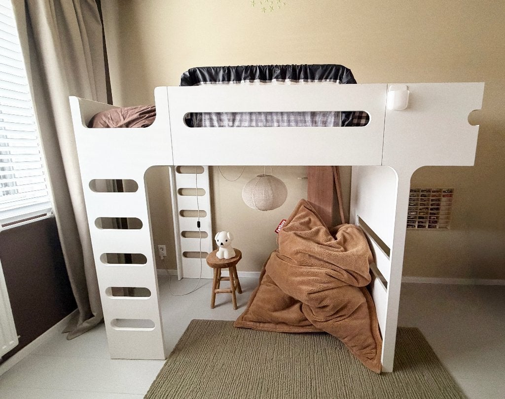 Rafa Kids F BUNK BED Stapelbed Stapel Bed Design Bed, 85 tot 100 cm, Gebruikt, Ophalen of Verzenden, Hoogslaper of Stapelbed