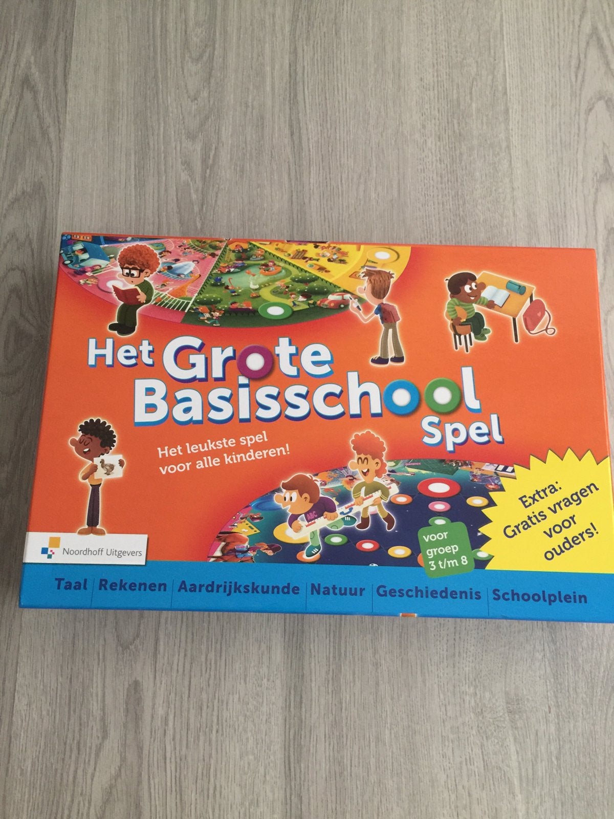 Het grote Basisschool spel groep 3 t/m 8, Ophalen of Verzenden, Nieuw, Taal en Lezen
