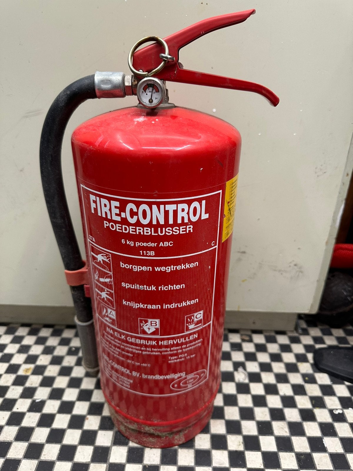 Brandblusser, Huis en Inrichting, Ophalen, Zo goed als nieuw, Brandblusser