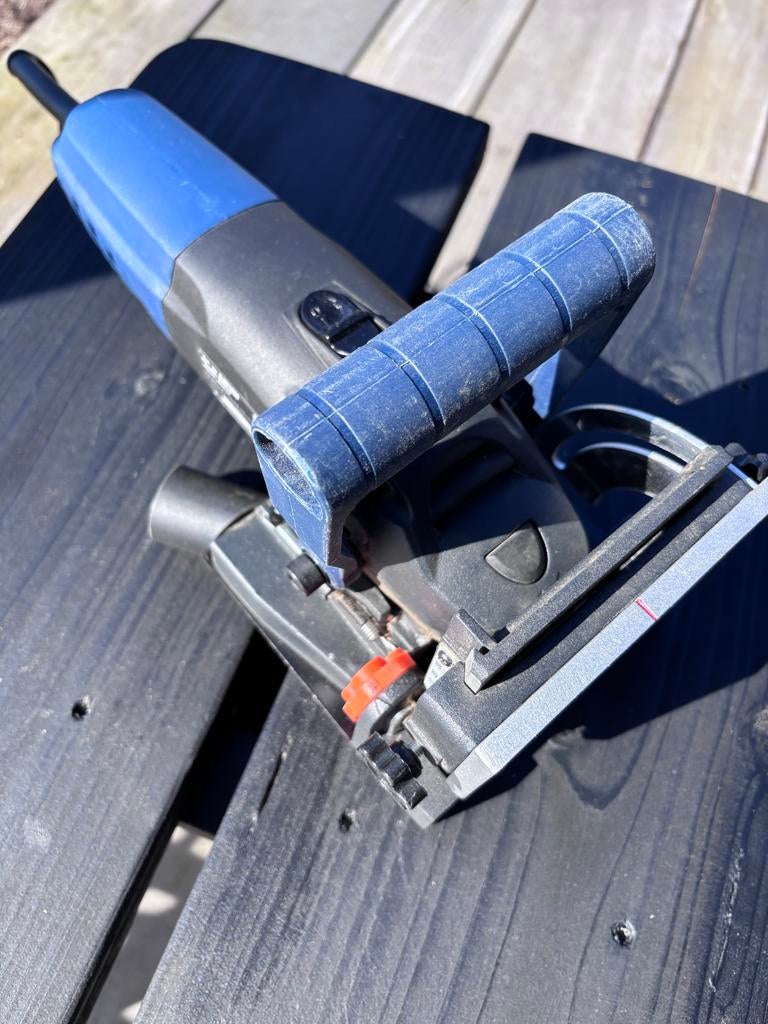 Ferm Lamellenfrees (biscuit jointer), Doe-het-zelf en Verbouw, Gereedschap | Freesmachines, Gebruikt, Elektrisch, Lamellenfrees