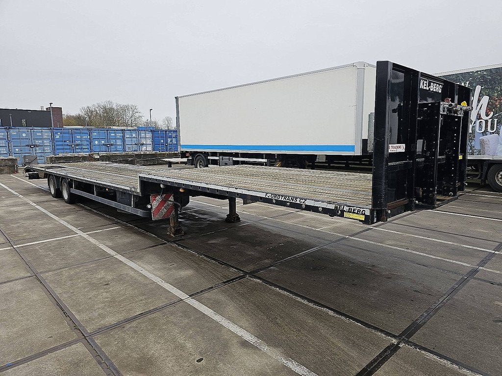 KELBERG D500V/SAFS/90 2 axle semi low bed, Auto's, Vrachtwagens, Zwart, Bedrijf, Geïmporteerd, Aanhangers en Opleggers