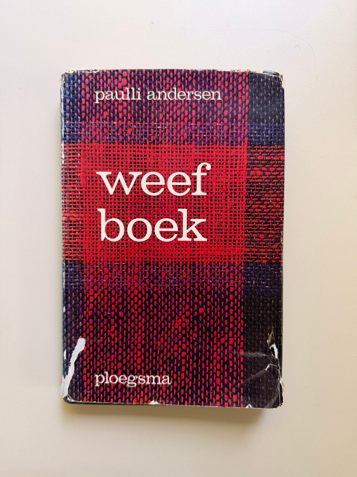 Weefboek - Paulli Andersen, Boeken, Ophalen of Verzenden, Gelezen, Overige onderwerpen