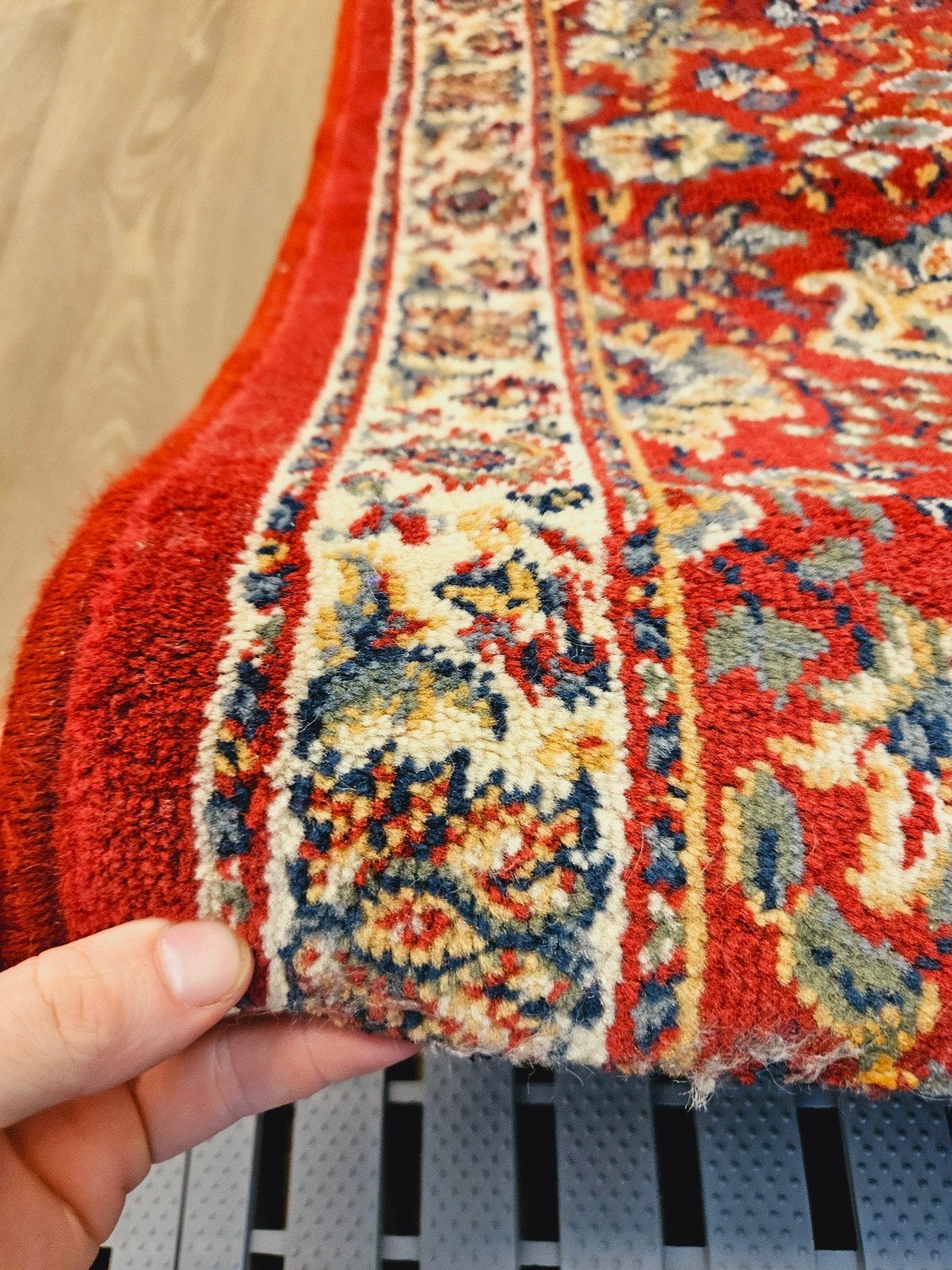 Perzische Loper. Prachtige kleuren en patronen! Weg = Weg!, Perzisch, 200 cm of meer, Zo goed als nieuw, Rechthoekig