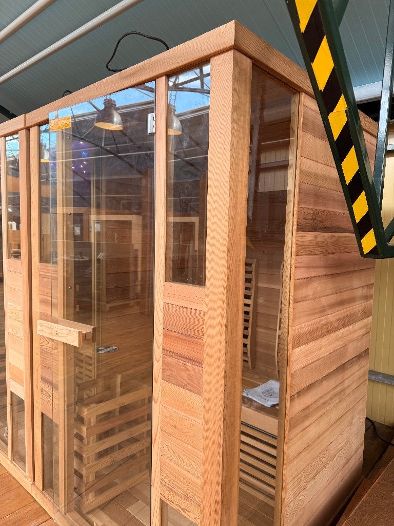 Fonteyn | Combisauna Diamond 2 | OUTLET, Ophalen, Zo goed als nieuw, Infrarood, Complete sauna