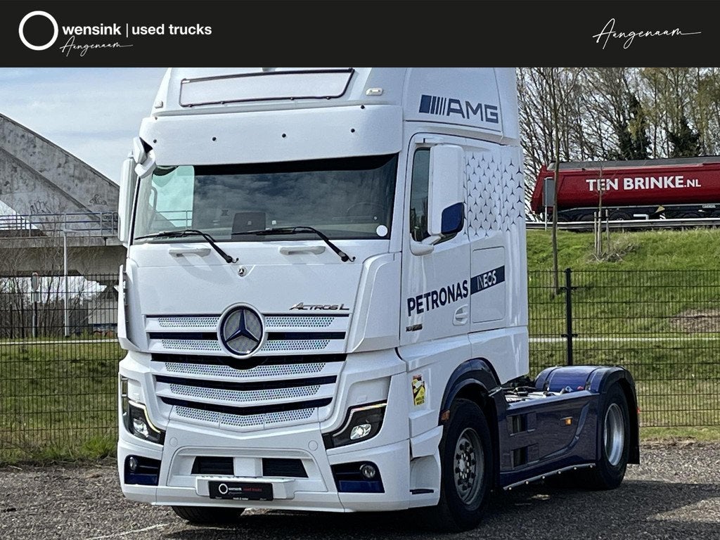 Mercedes-Benz Actros 1858 LS | Full Air | Retarder | Xenon, Automaat, Stof, Euro 6, Wit