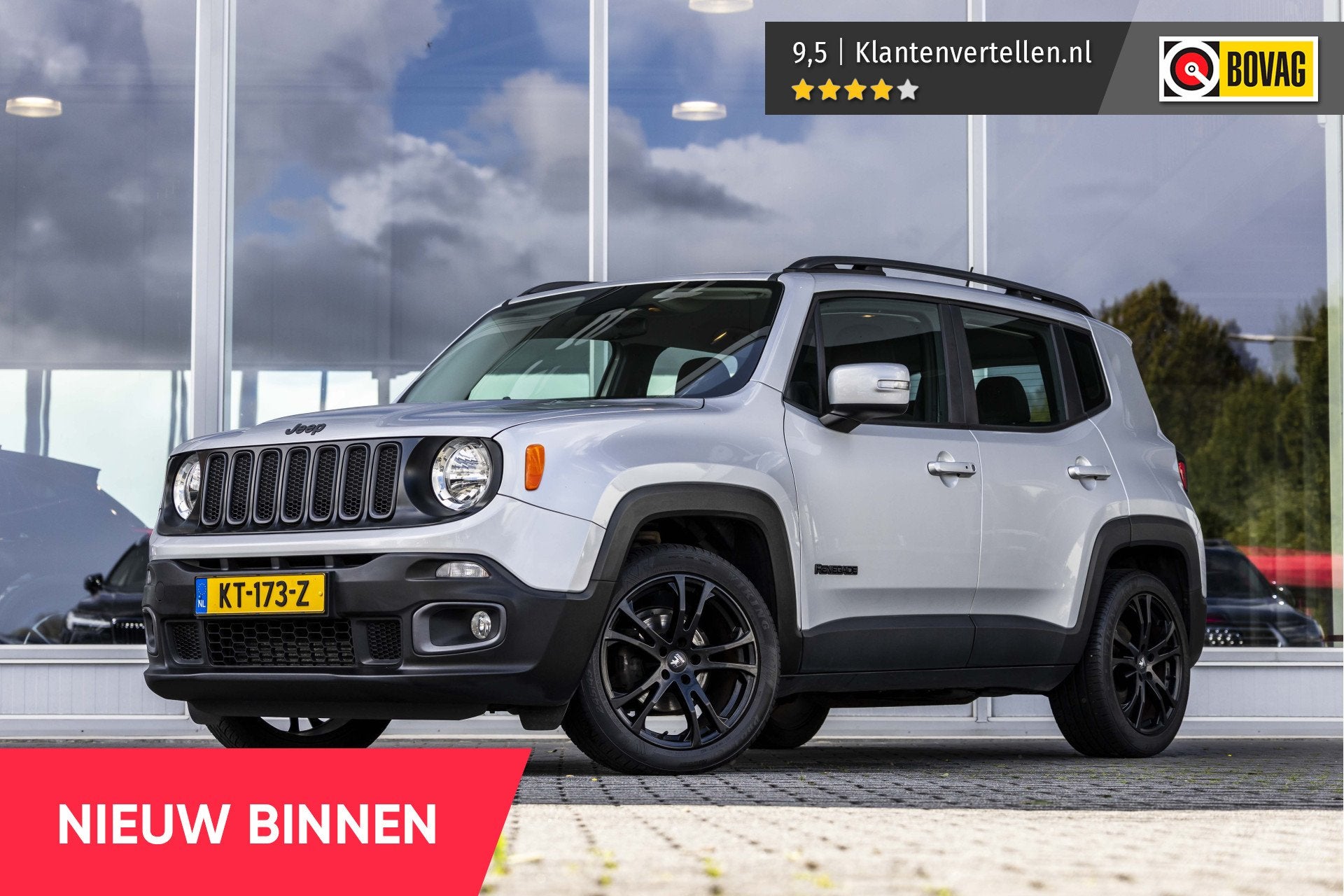 Jeep Renegade 1.4 MultiAir Longitude | Trekhaak | NL Auto |, Auto's, 12 maanden, Stof, 4 cilinders, 400 kg