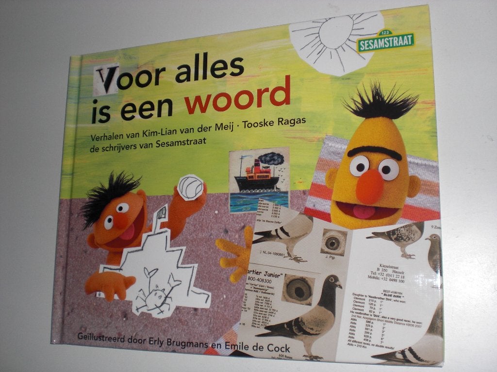 Voorlezen - Voor alles is een woord - Tooske Ragas, KIm-Lian, Ophalen, Nieuw, Fictie algemeen, Voorleesboek