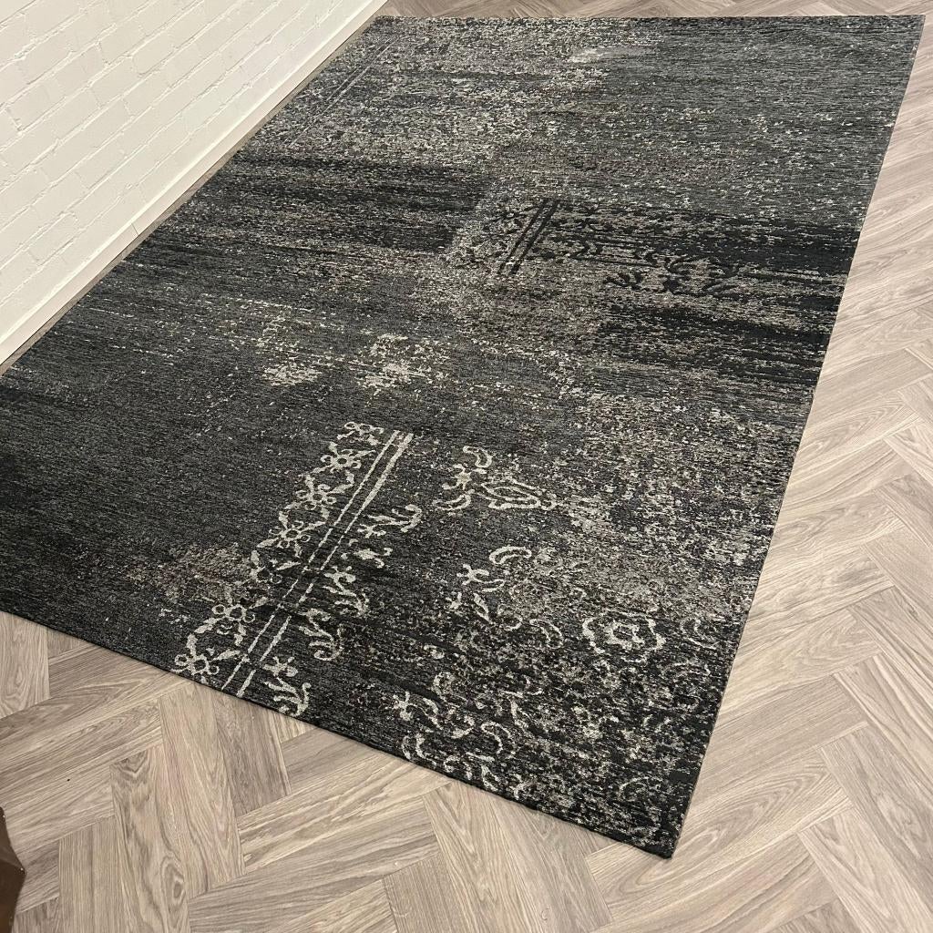 Brinker Bria Black Vloerkleed - 200x300cm, Ophalen of Verzenden, Zo goed als nieuw, 200 cm of meer, Rechthoekig