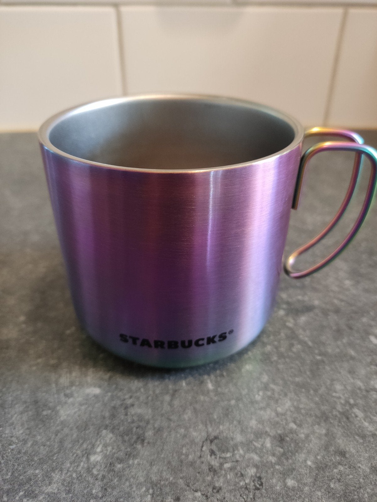 Starbucks mok rvs, Overige materialen, Ophalen of Verzenden, Zo goed als nieuw, Overige stijlen