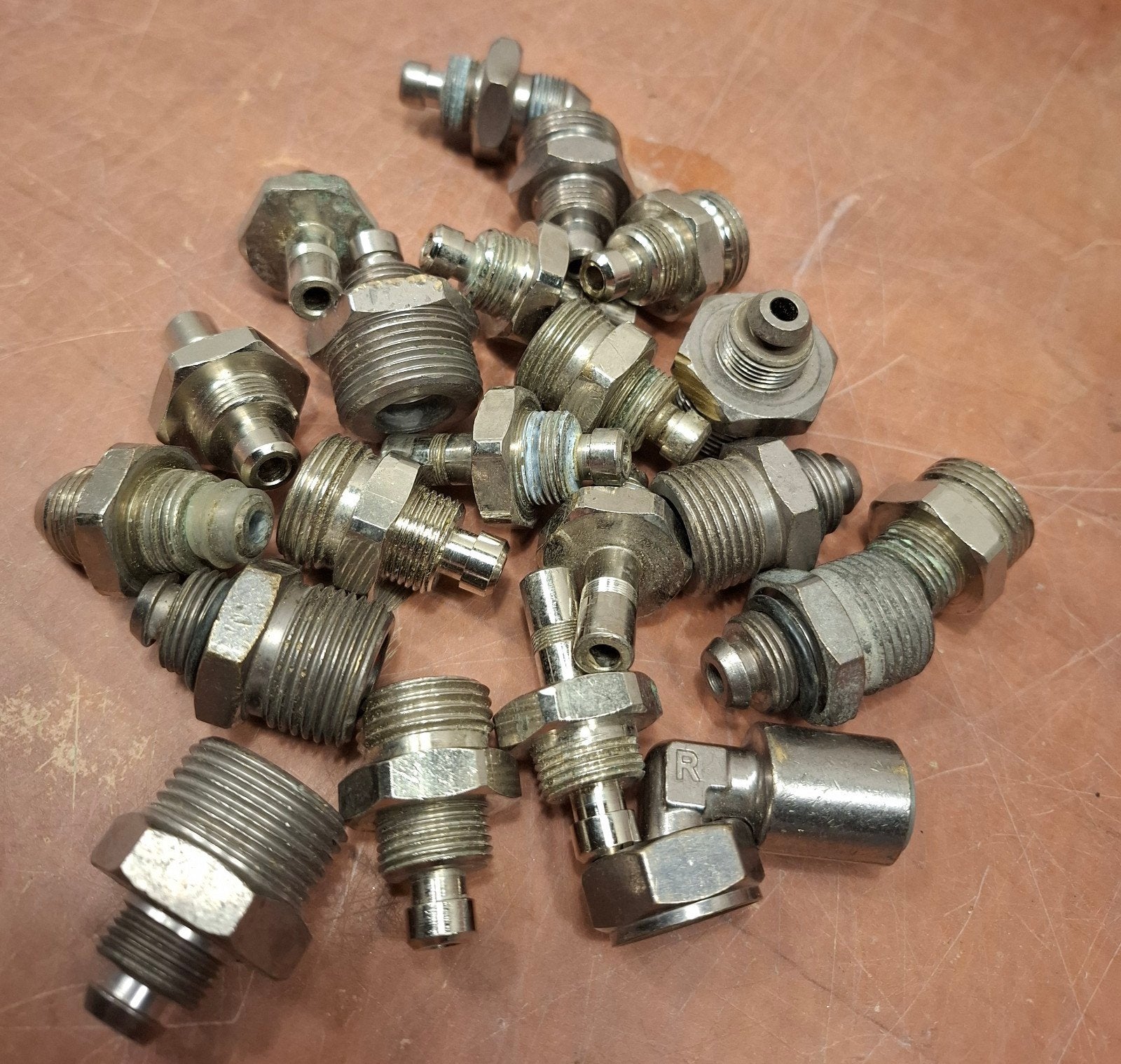 21, co2 adapters voor fustkoppelingen fustkoppeling, Ophalen of Verzenden, Gebruikt, Overige merken
