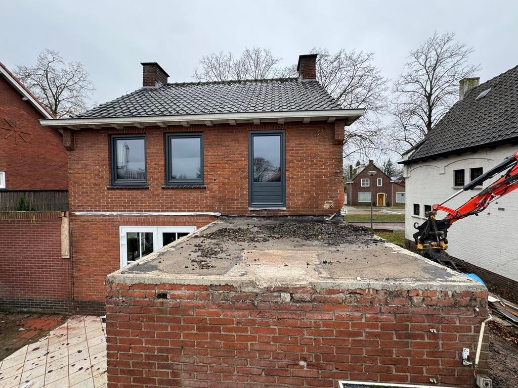 Buitendeur kantel/kiep met Triple Glas - incl buitenkozijn, Doe-het-zelf en Verbouw, Deuren en Horren, Gebruikt, 80 tot 100 cm