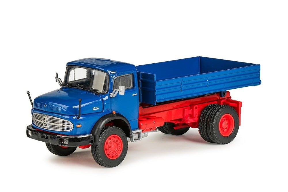 MERCEDES BENZ RUNDHAUBER KIPPER 1:50, Ophalen of Verzenden, Nieuw, Bus of Vrachtwagen, Conrad