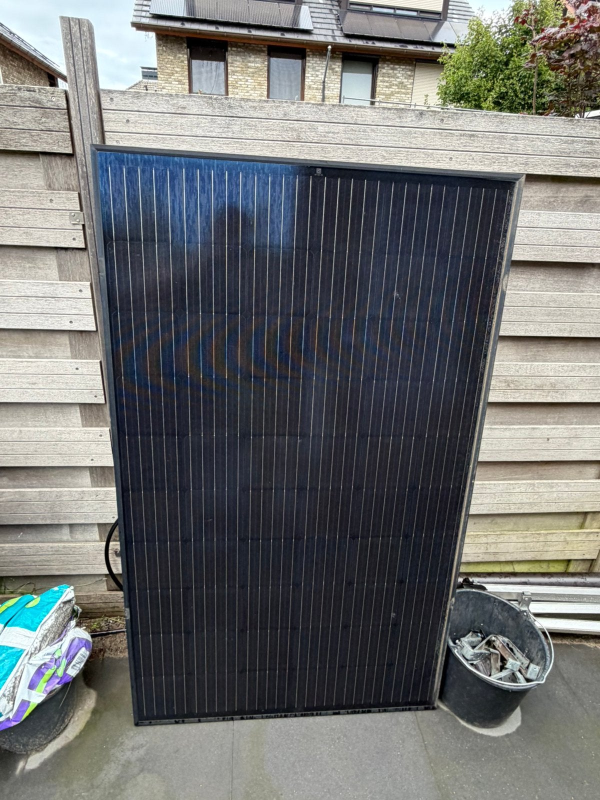 Set zonnepanelen, Doe-het-zelf en Verbouw, Ophalen, Gebruikt, Compleet systeem, 200 wattpiek of meer