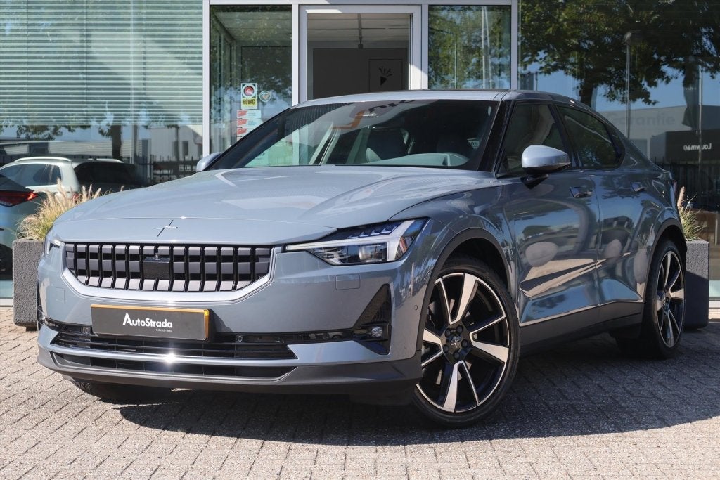 Polestar 2 300kW Long Range Dual Motor Pilot Plus 408pk SoH, Gebruikt, Zwart, Zilver of Grijs, Verwarmde buitenspiegels