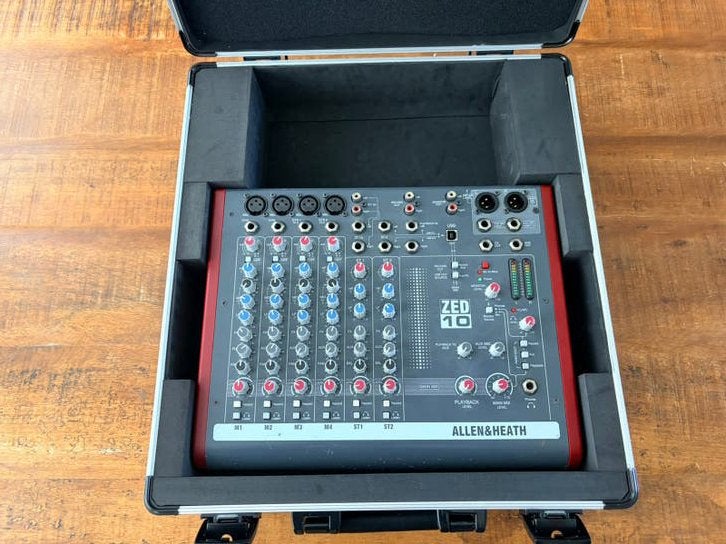 Allen & Heath Zed-10, Ophalen of Verzenden, Gebruikt, 5 tot 10 kanalen, Microfooningang