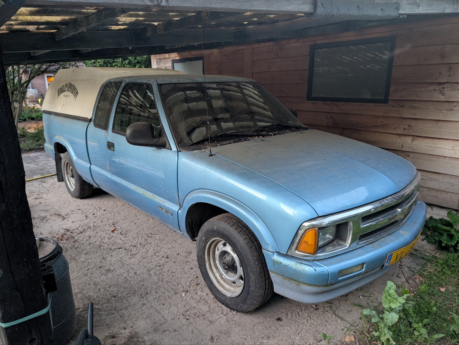 Chevrolet Pick-up S10 EXT CAB Fleetside 1996, Achterwielaandrijving, 4 cilinders, Chevrolet, Blauw