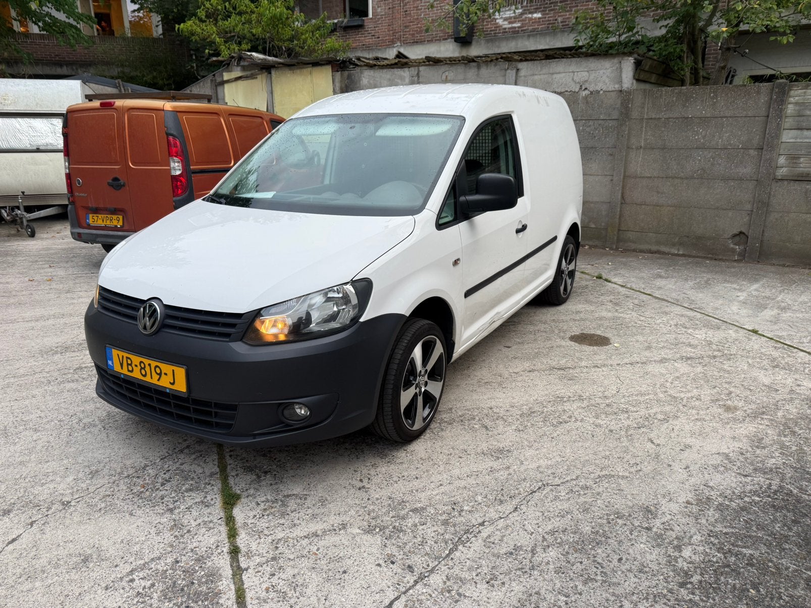 Volkswagen Caddy 1.6 D 55KW 2013 AIRCO RNS/Bluetooth GTI, Auto's, Voorwielaandrijving, Euro 5, Stof, 74 pk