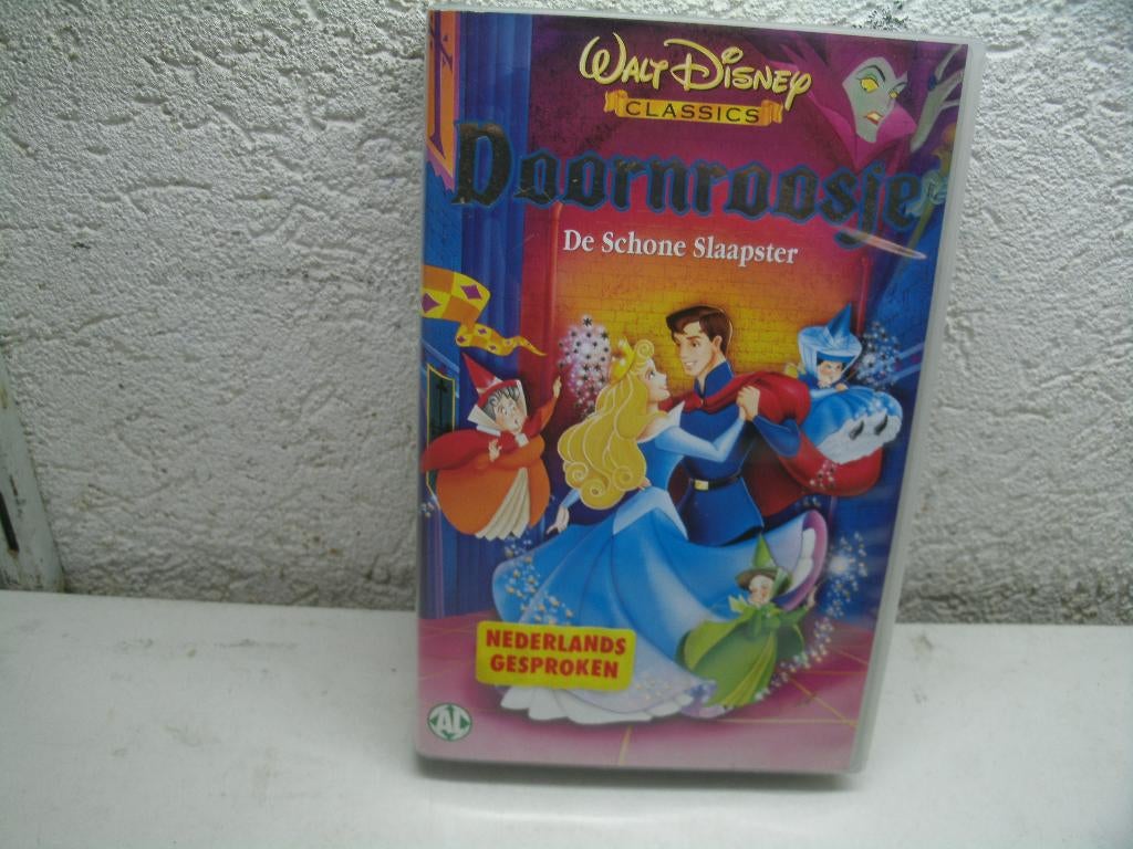 vhs 161a doornroosje de schone slaapster ned gespr, Cd's en Dvd's, VHS | Kinderen en Jeugd, Alle leeftijden, Ophalen of Verzenden