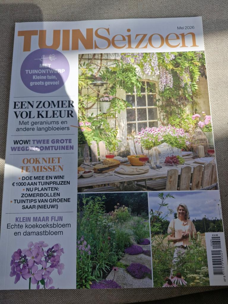 TuinSeizoen mei 2026, Boeken, Ophalen of Verzenden, Zo goed als nieuw, Wetenschap en Natuur