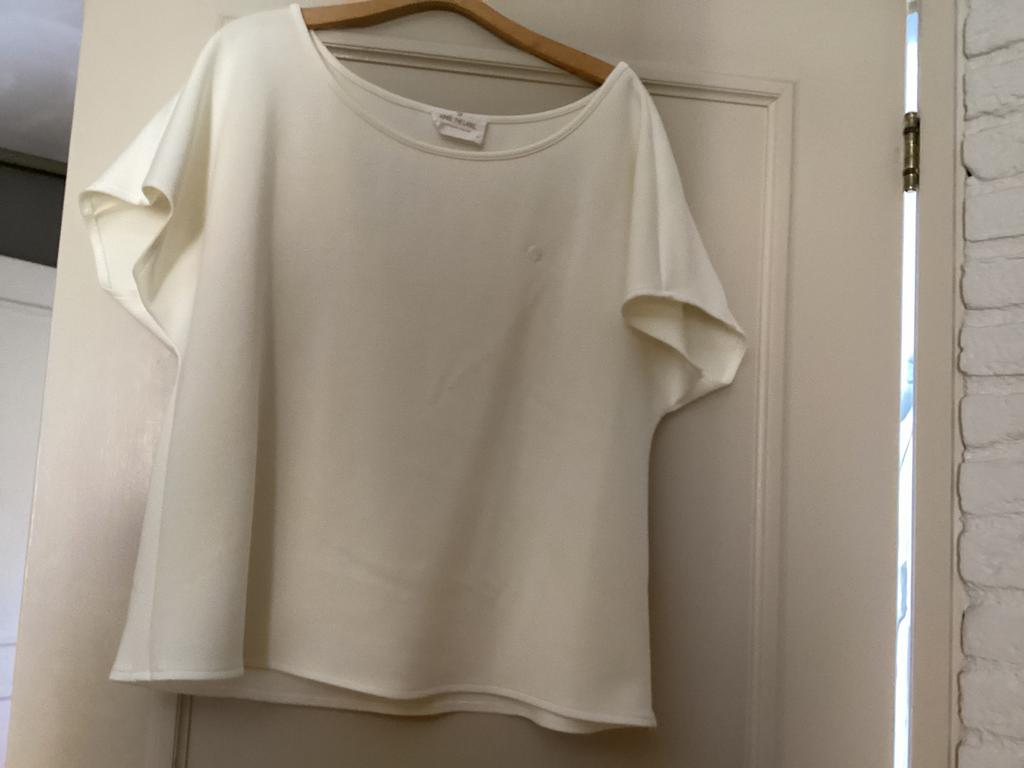 Vrijwel nieuwe top van Aimee the Label - maat m, Kleding | Dames, Maat 38/40 (M), Wit, Ophalen of Verzenden, Zo goed als nieuw