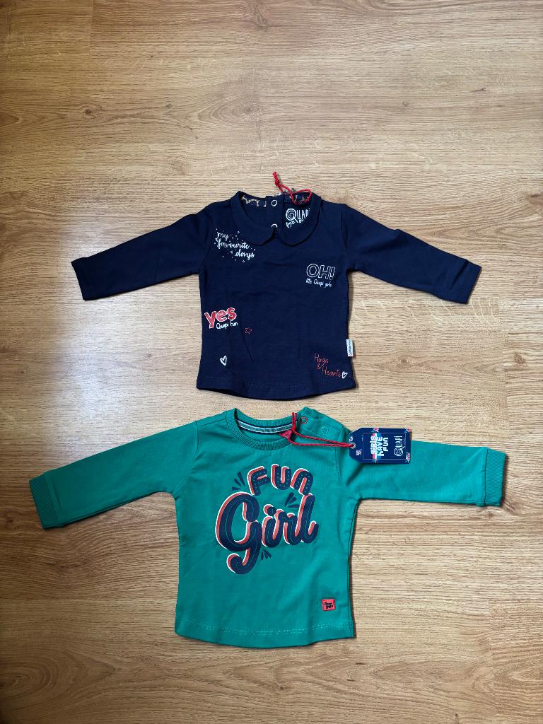 Quapi longsleeve maat 62 nieuw, Kinderen en Baby's, Babykleding | Maat 62, Ophalen, Meisje, Nieuw, Quapi