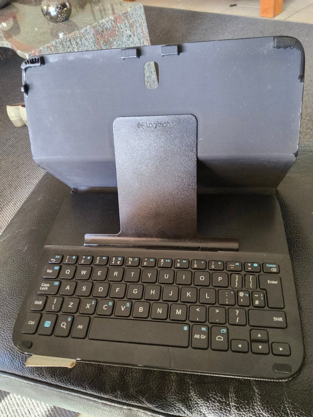 Logitech toetsenbord cover voor Samsung Tab S7 ??, Computers en Software, Toetsenborden, Gebruikt, Qwerty, Draadloos, Ophalen of Verzenden