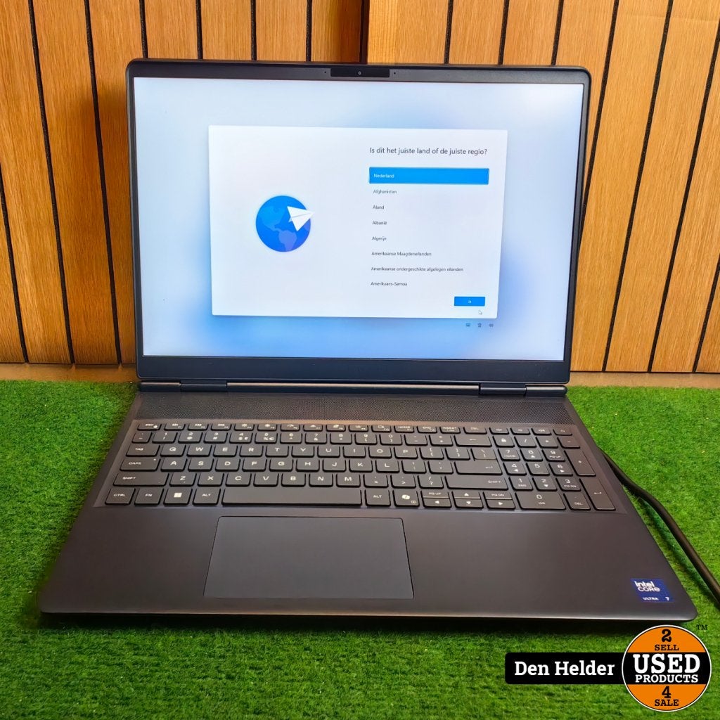 Alienware AC16251 Gaming Laptop RTX 5060 - In Nette St, Computers en Software, Windows Laptops, Flex Ltd., Gebruikt, https://flex.com/contact-us
