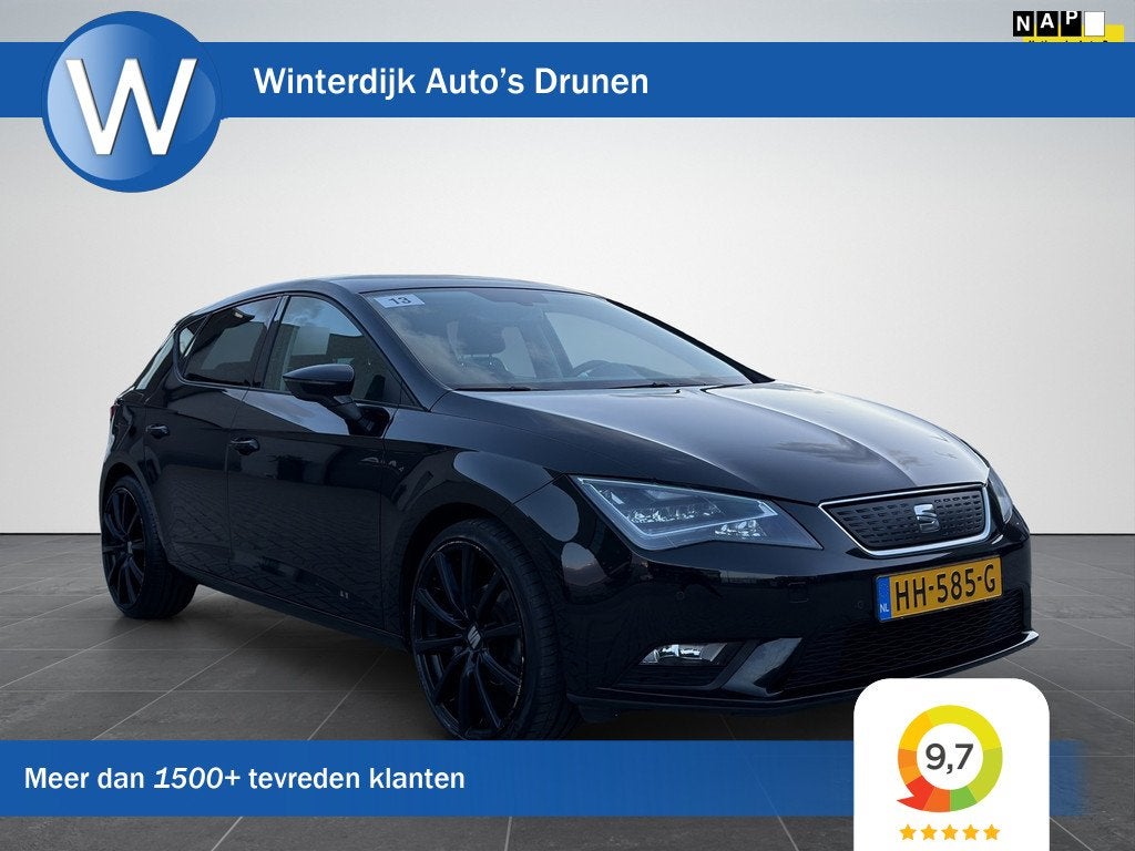 Seat Leon 1.0 EcoTSI Clima|Achteruitrijcamera|Led|Cruise|NAP, Voorwielaandrijving, Gebruikt, Euro 6, Leon