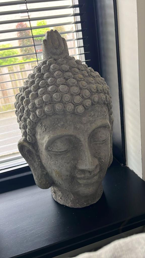 STEEN BEELD BUDDHA ACCESSOIRE 45 cm hoog, Ophalen