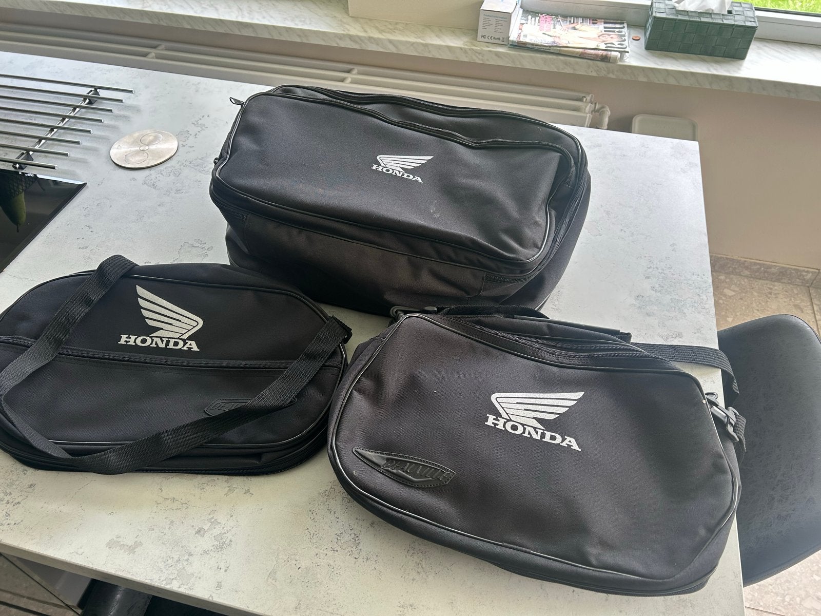 Honda Deauville originele binnentassen set (3 stuks), Ophalen, Nieuw